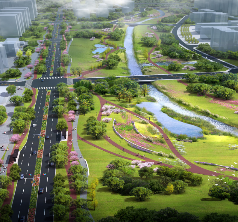 大运会专用通道(含白鹤西路西延线、新双龙路建设工程)-新双龙路建设工程
